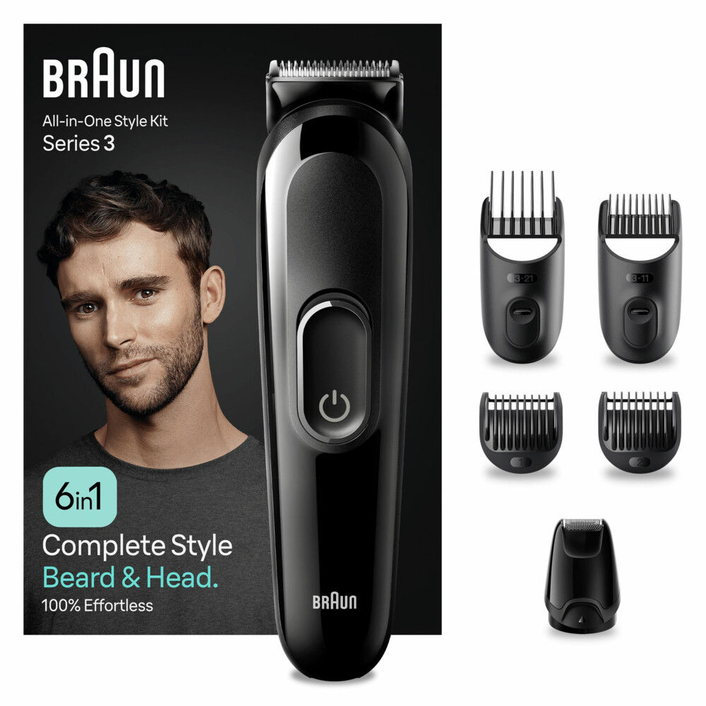 3x Braun All-In-One Multigroomer Series 3 - MGK3420