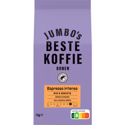 Jumbo's Beste Koffiebonen Espresso Intenso 1kg