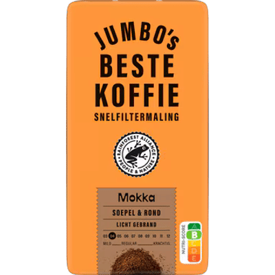 Jumbo's Beste Koffie Snelfiltermaling Mokka 250 g