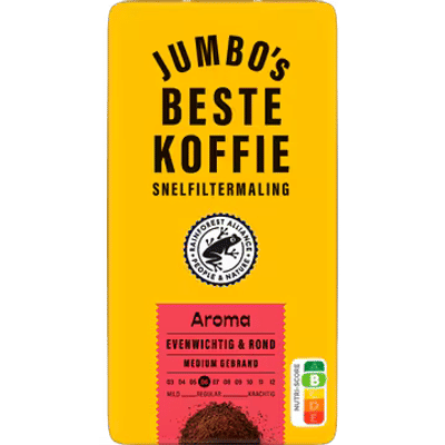 Jumbo's Beste Koffie Snelfiltermaling Aroma 250 g