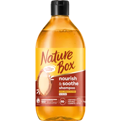 Nature Box - Argan Oil Nourishment Shampoo - 385 ml