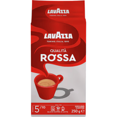 Lavazza Qualita Rossa gemalen / filterkoffie 250 g