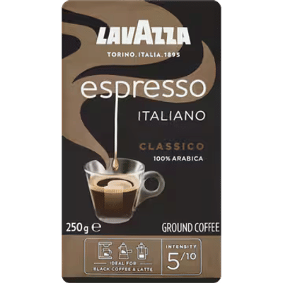 Lavazza Espresso Italiano Classico gemalen / filterkoffie 250 g
