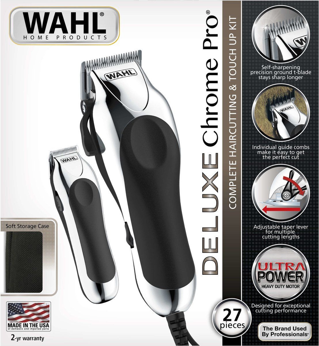 Wahl Chromepro WA79524-216 - Tondeuse