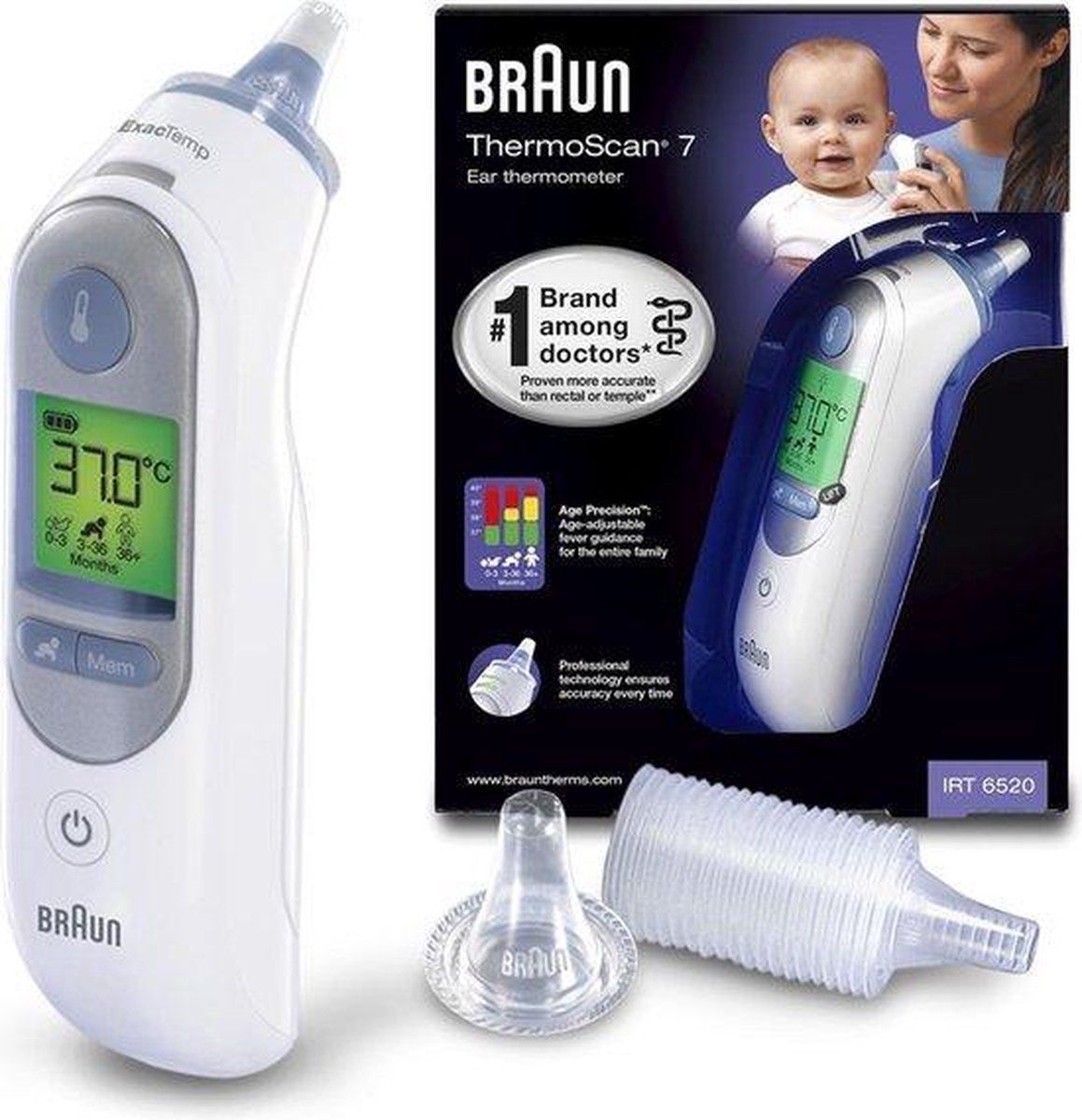 Braun Oorthermometer - Thermoscan IRT6520