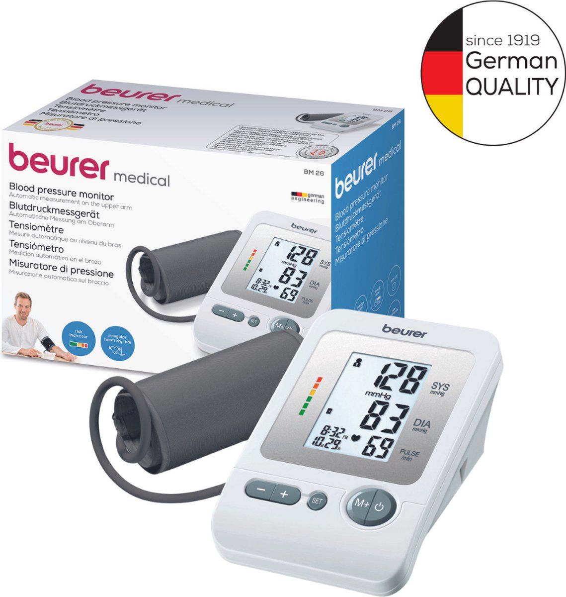 Beurer BM 26 bovenarmbloeddrukmeter