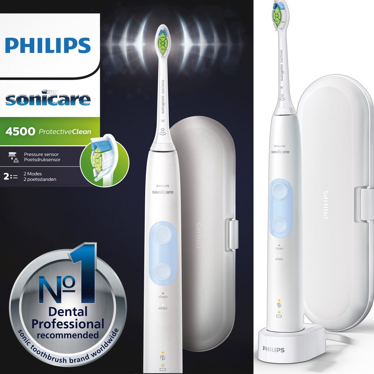 Philips HX6839/28 Sonicare ProtectiveClean 4500 elektrische tandenborstel