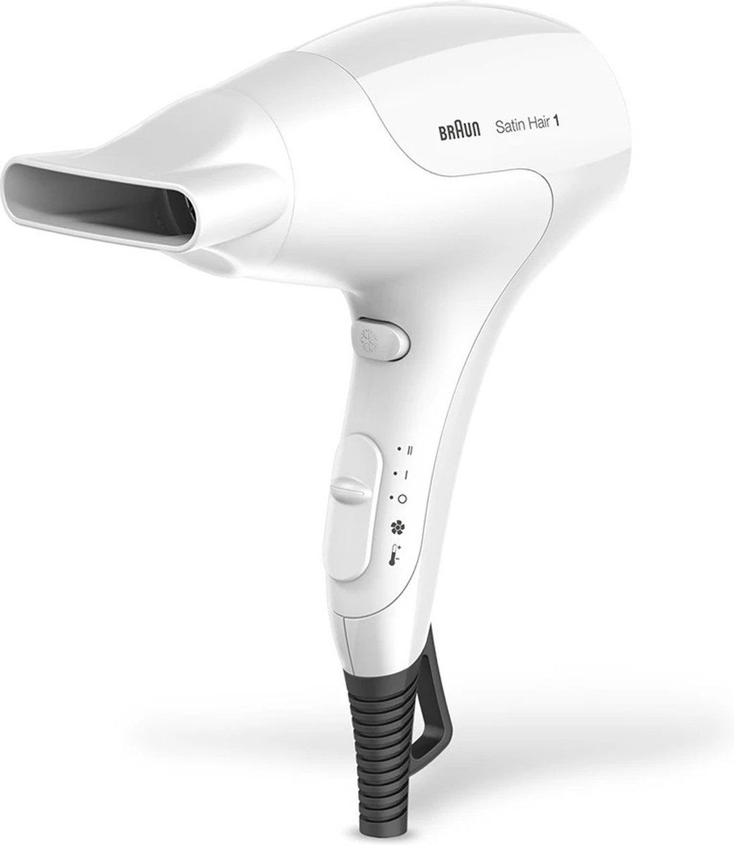 Braun Satin Hair 1 Power Perfection BRHD180E Föhn - Coolshot - 2 temperatuurinstellingen