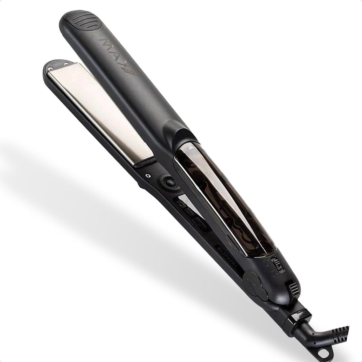 Max Pro Steam + Stijltang - Stoomstijltang - Hair Straightener - Alle Haartypes