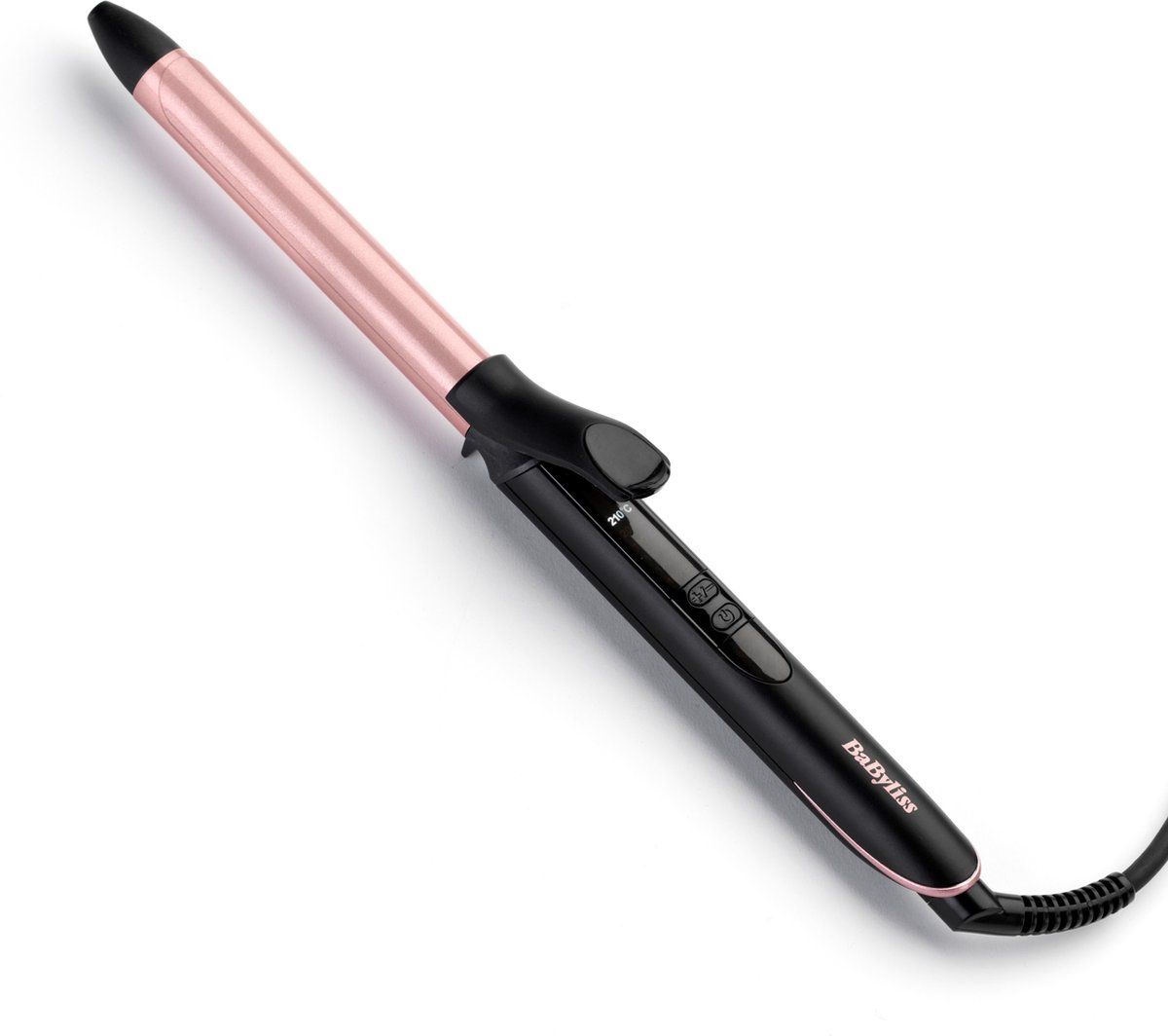 BaByliss  Rose-Quartz 19mm krultang - 6 temperatuurinstellingen - C450E