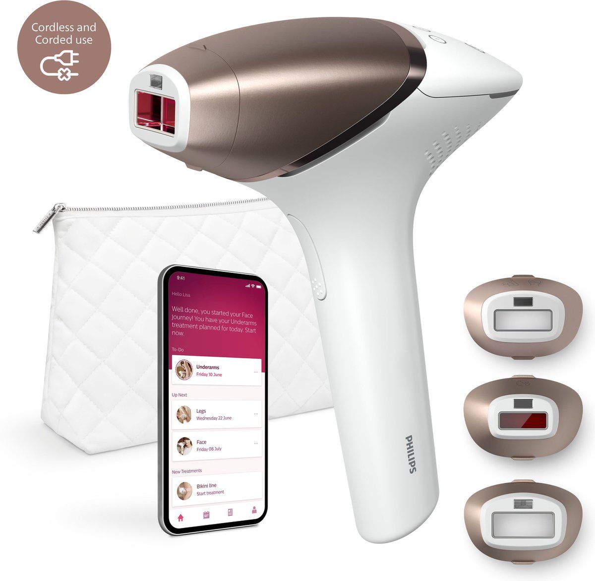 Philips Lumea Prestige 9000 Series BRI955/00 - IPL Ontharingsapparaat