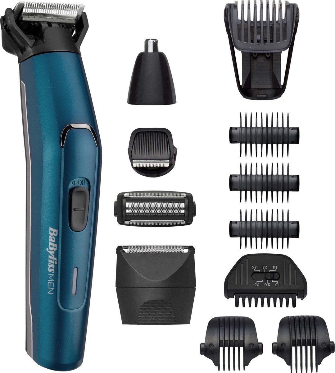 BaByliss Japanese Steel 12-in-1 Multigroom MT890E - 120 min draadloos gebruik - Waterproof