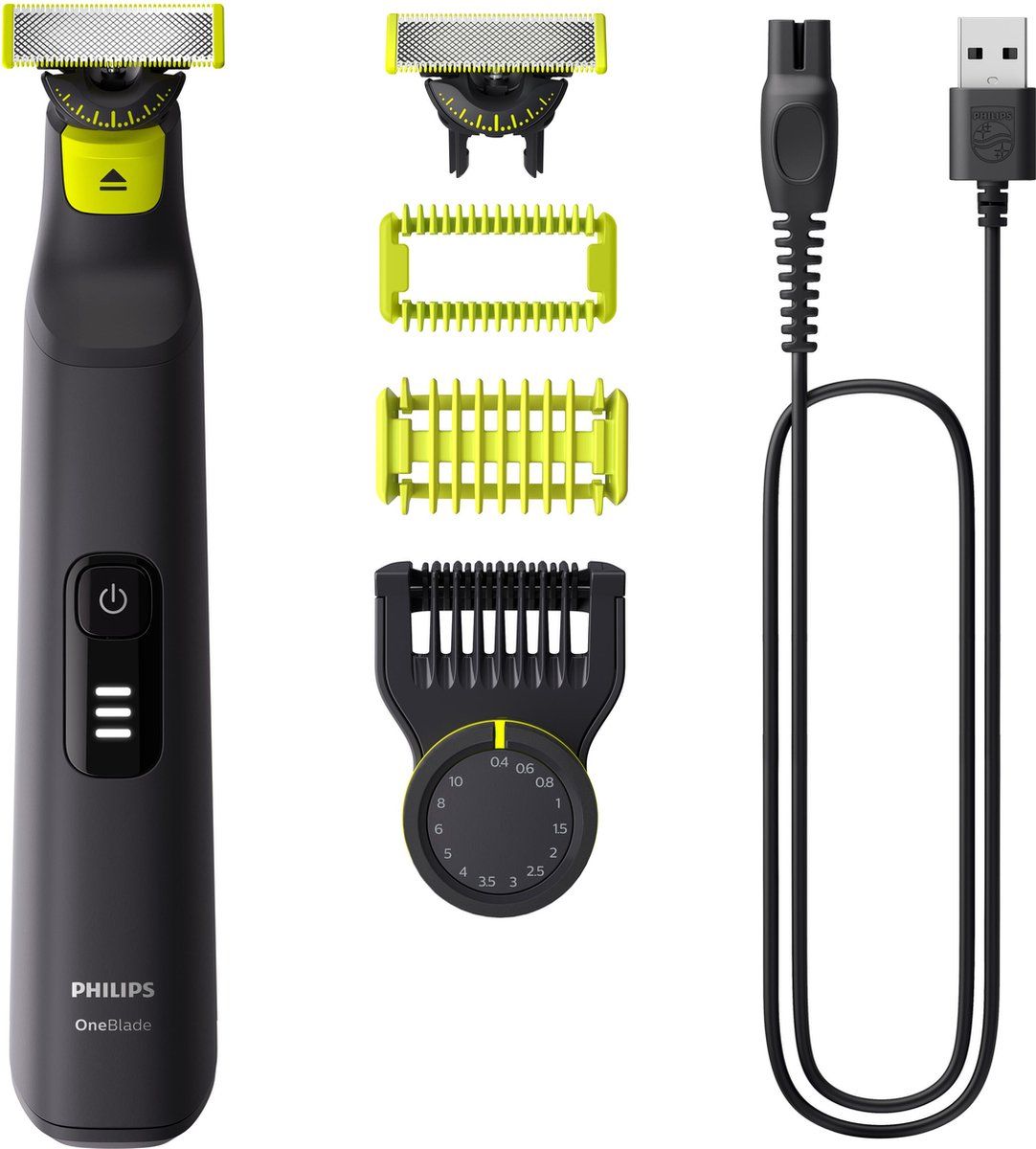 Philips OneBlade Pro 360 Face & Body QP6542/15 - trimmer, scheerapparaat en styler