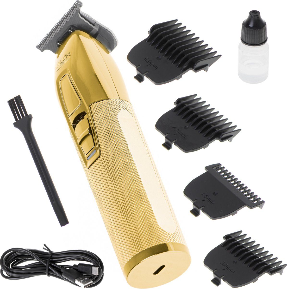 Adler AD 2836g - Trimmer - professioneel - USB