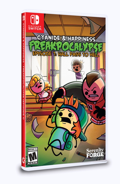 Cyanide & Happiness - Freakpocalypse Episode 1 + Physical Bonus ( Limited Run Games) Nintendo Switch