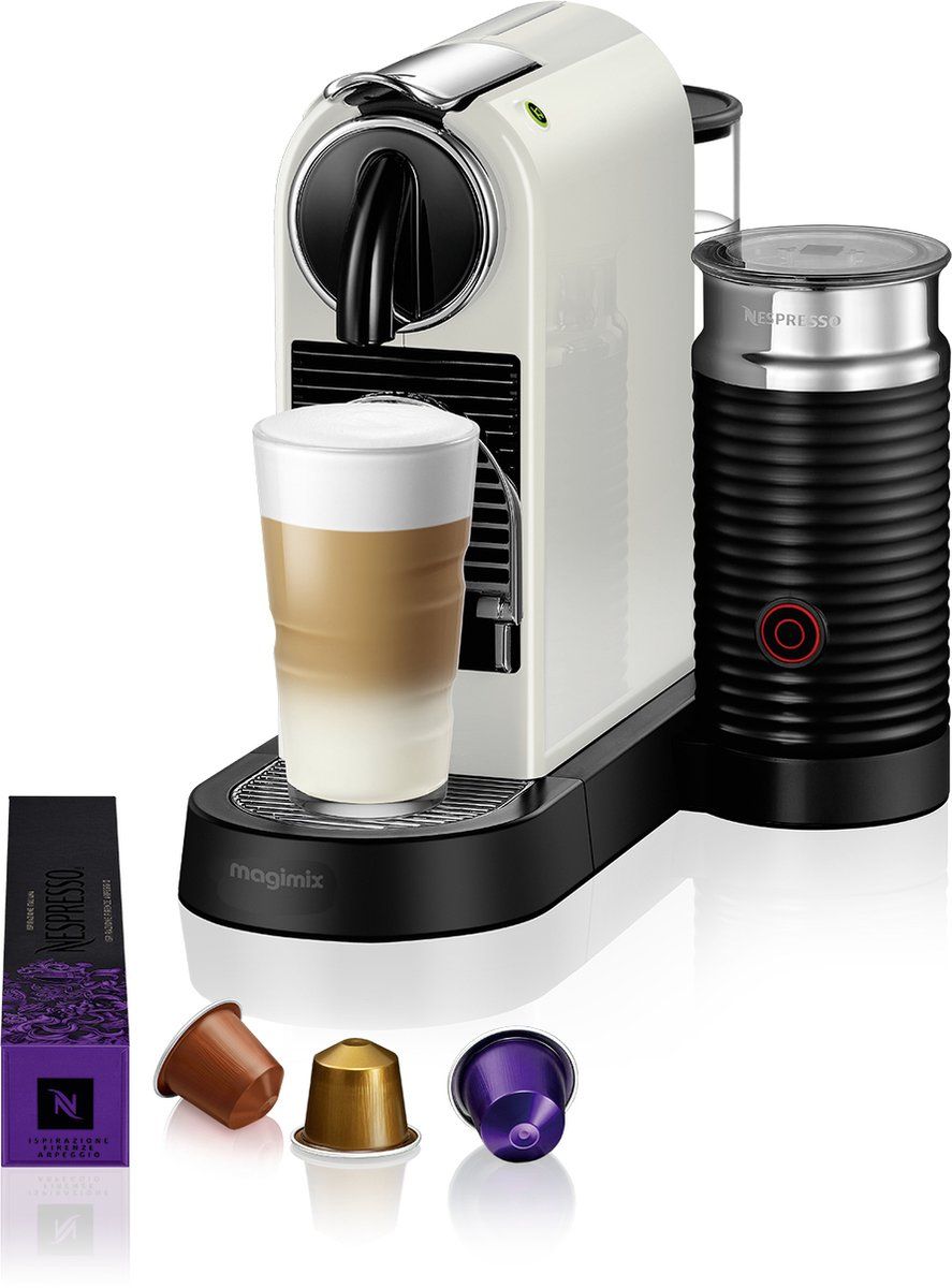 Magimix - Nespresso - Citiz & Milk - Wit - Melkopschuimer