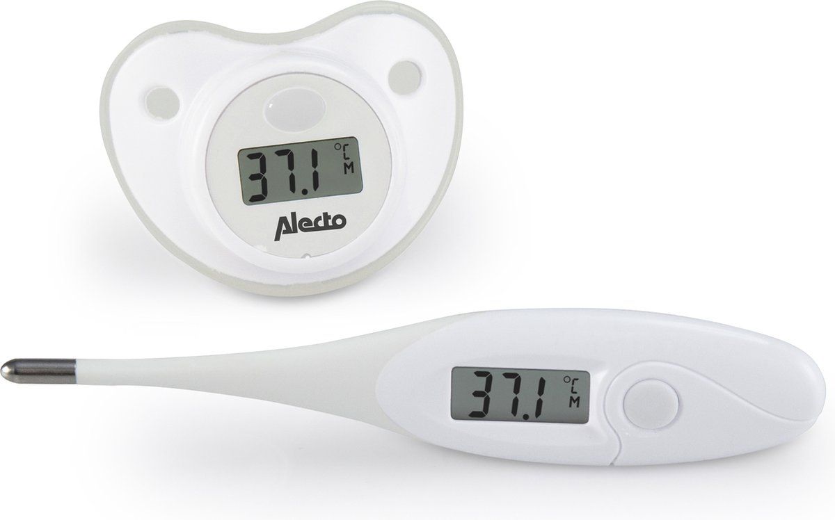 Alecto BC-04 - Digitale Baby Thermometerset - Punt en Fopspeen