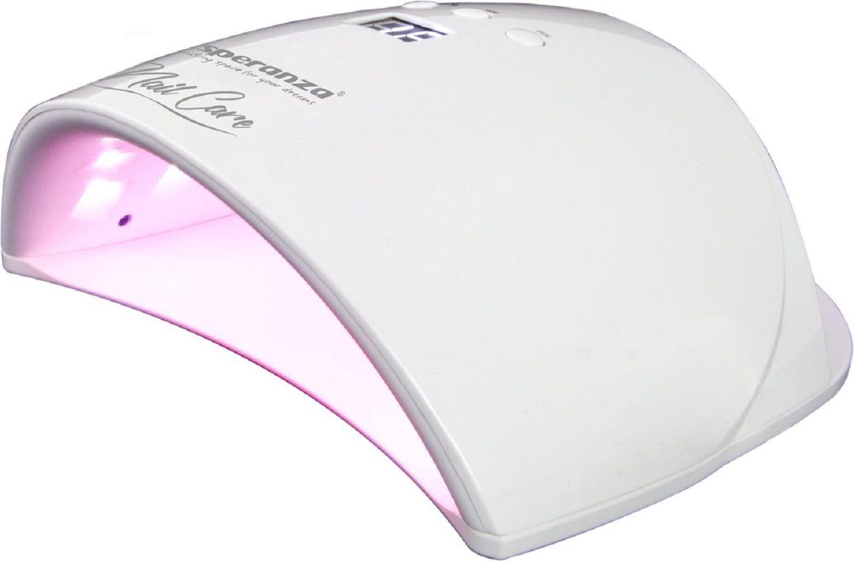 Esperanza EBN006 - UV Lamp gelnagels - Nageldroger Voor Gel Nagellak - 48 W - 23 LEDs – Roze