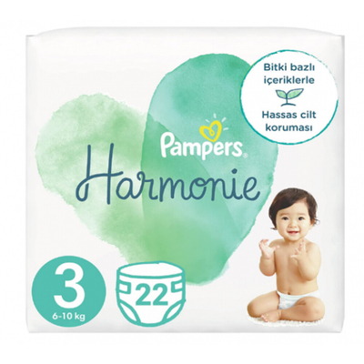 Pampers Harmonie  luiers maat 3 - 88 stuks