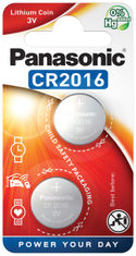 Panasonic CR2016 2 stuks CR2016