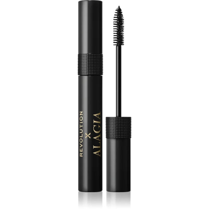 Makeup Revolution X Alagia Fill Fluffy Mascara voor meer Volume en Krul Tint Black 10 ml