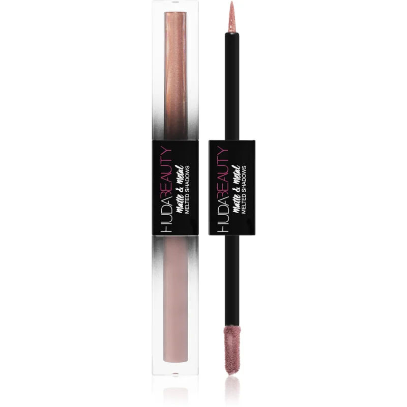 Huda Beauty Matte & Metal Melted Vloeibare Oogschaduw Tint Request Line and Slow Jams 2x2 ml