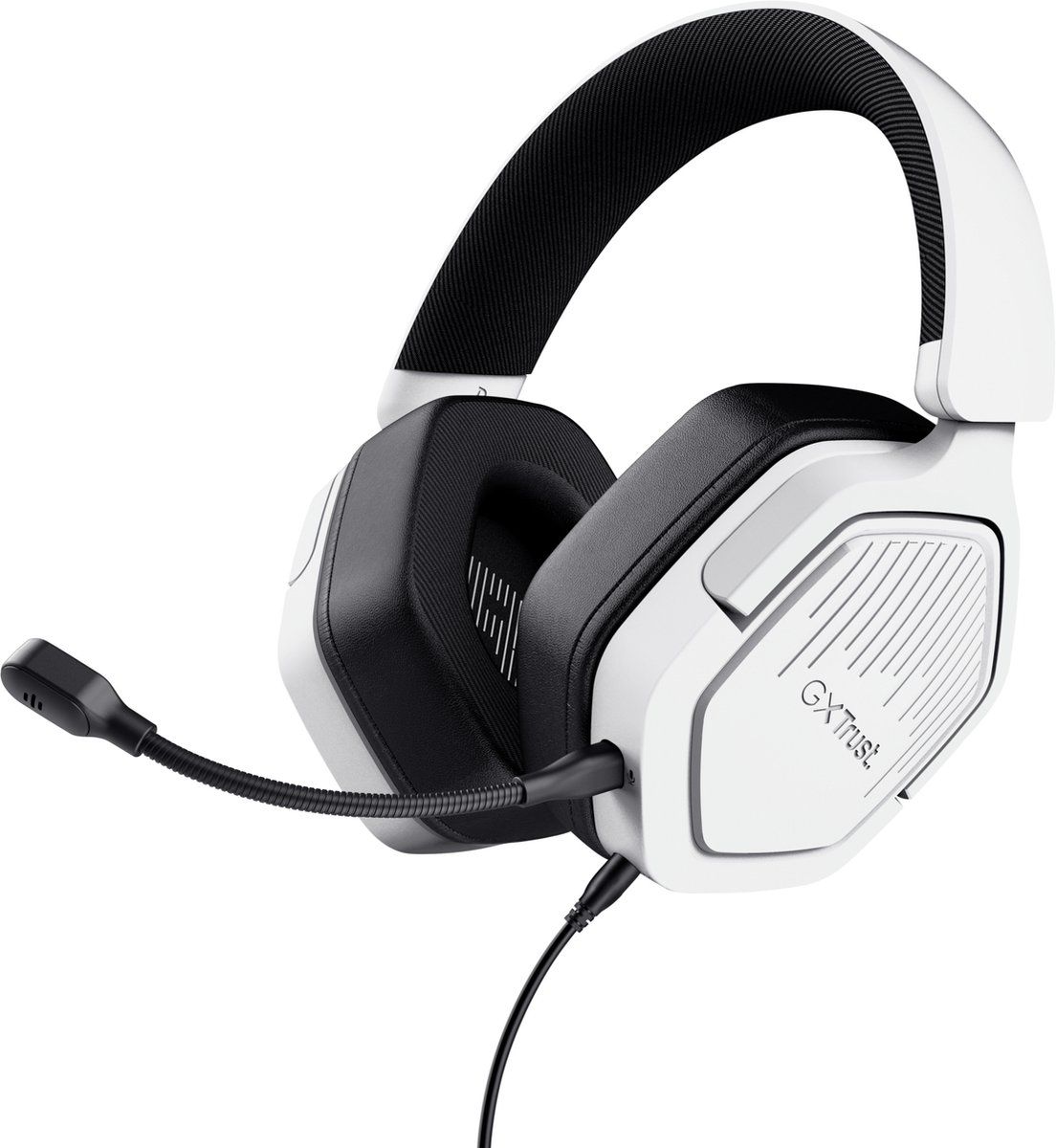 Trust GXT492W Carus Headset Bedraad Hoofdband Gamen Wit