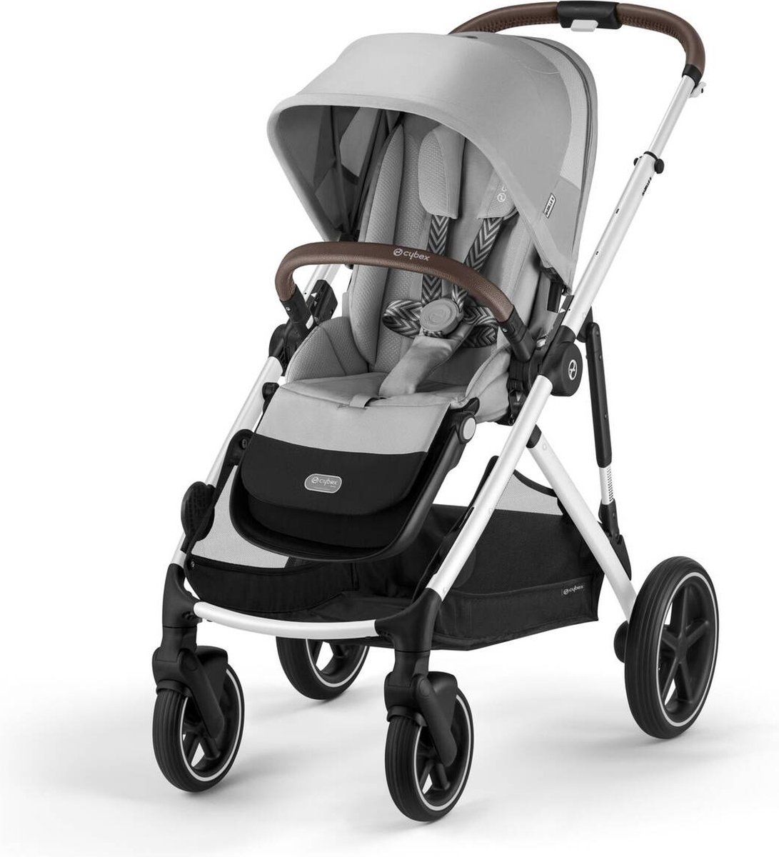 Cybex Gazelle S - Kinderwagen - Stone Grey - Silver Frame