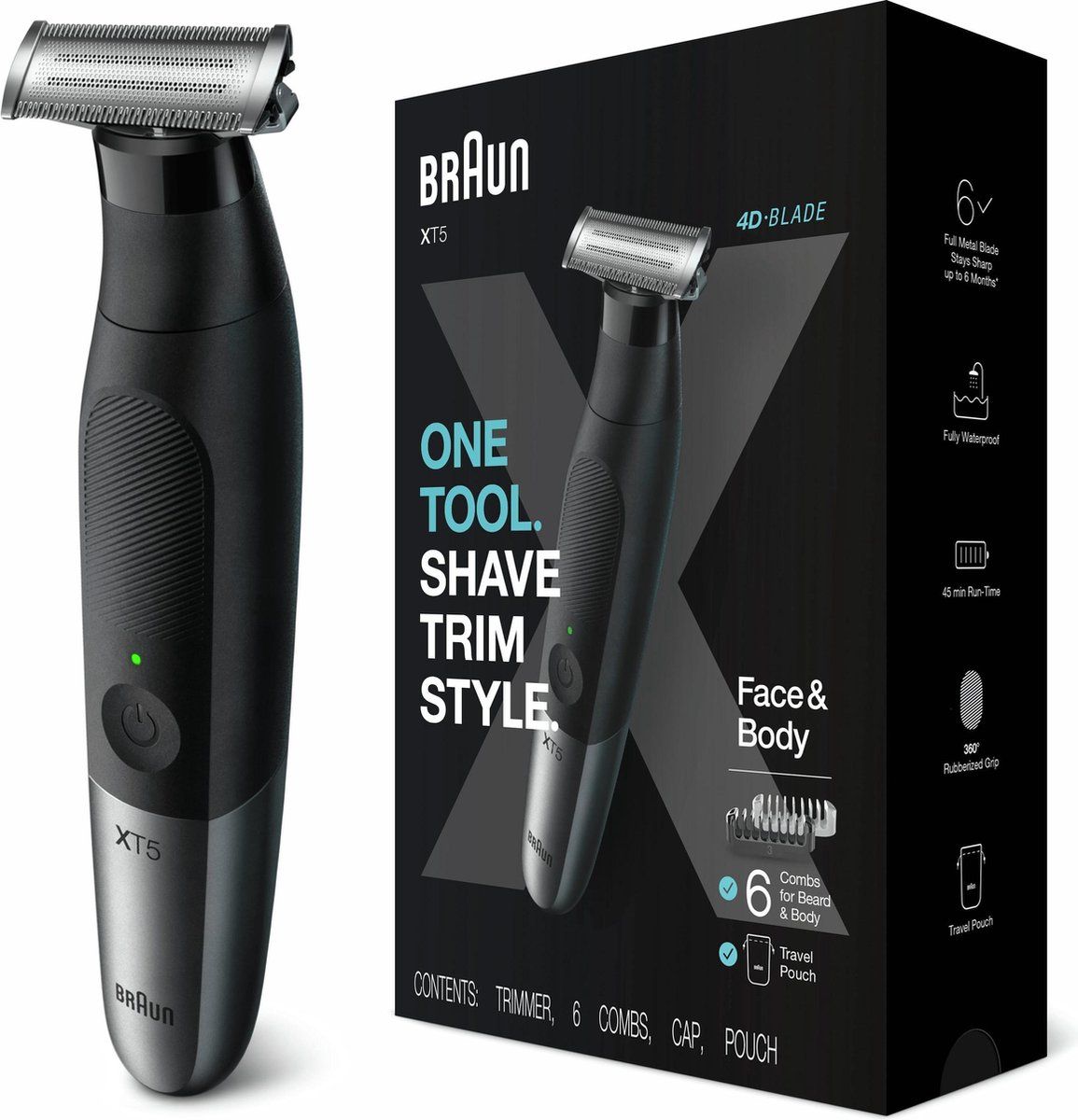 Braun Series X - XT5200 Hybride Trimmer