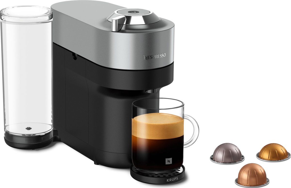 Krups Nespresso Vertuo Pop+ XN930T - Koffiecupmachine