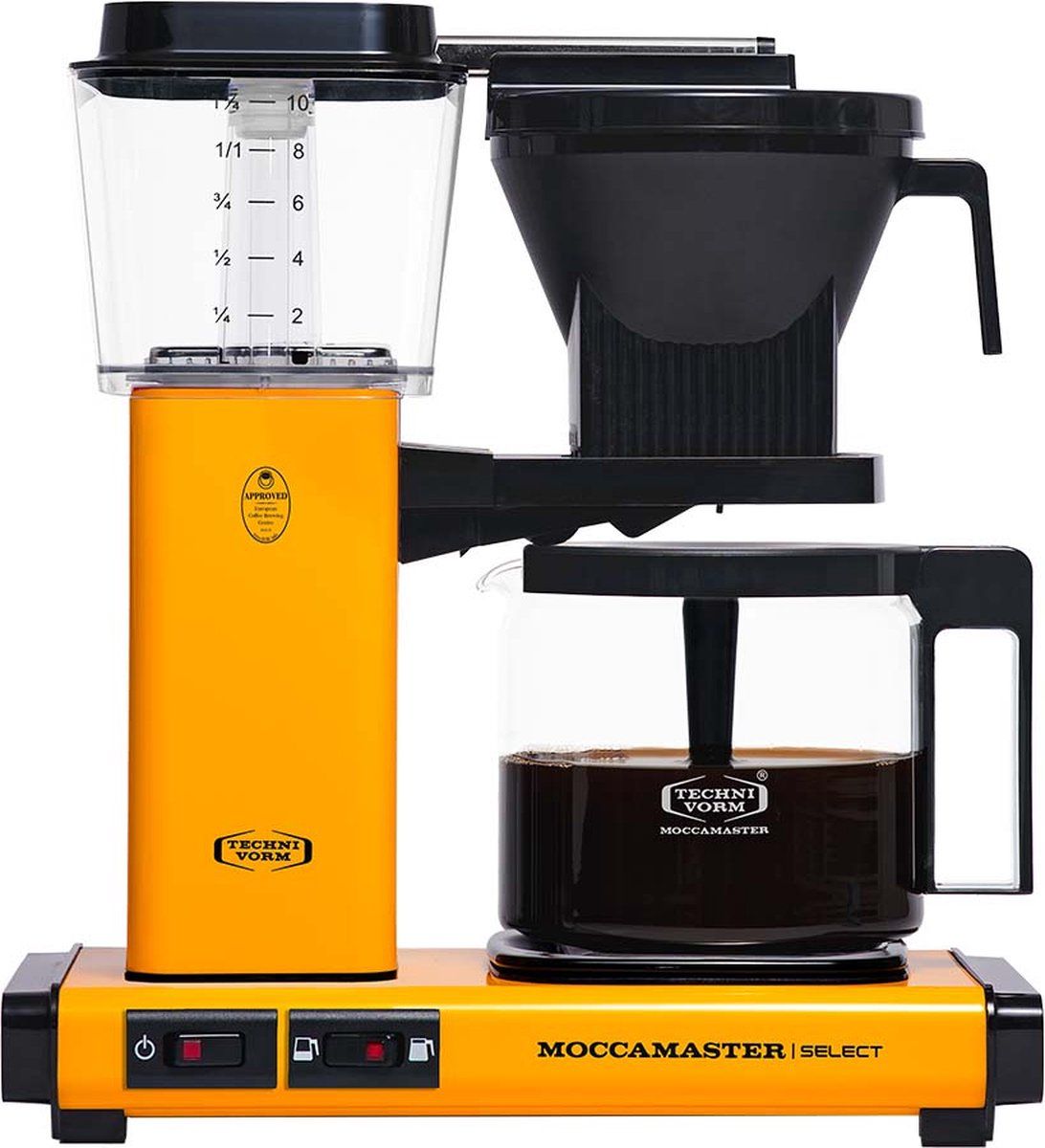 Moccamaster KBG Select Yellow Pepper koffiezetapparaat