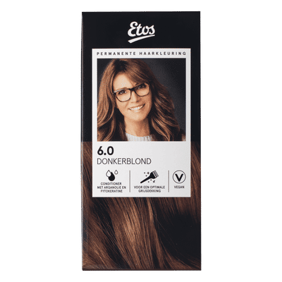 Etos Permanente Haarkleuring 6.0 donkerblond