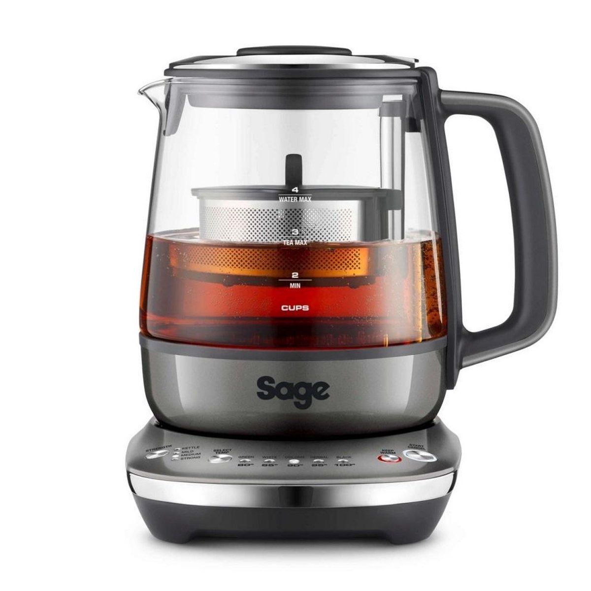 Sage the Tea Maker Compact™ 1 liter waterkoker voor verse thee