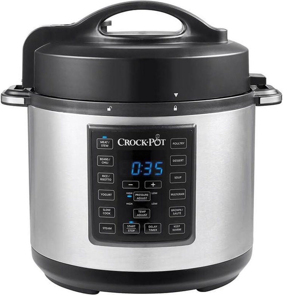 CrockPot Express Pot Pressure, Slow & Multi Cooker 5,6L