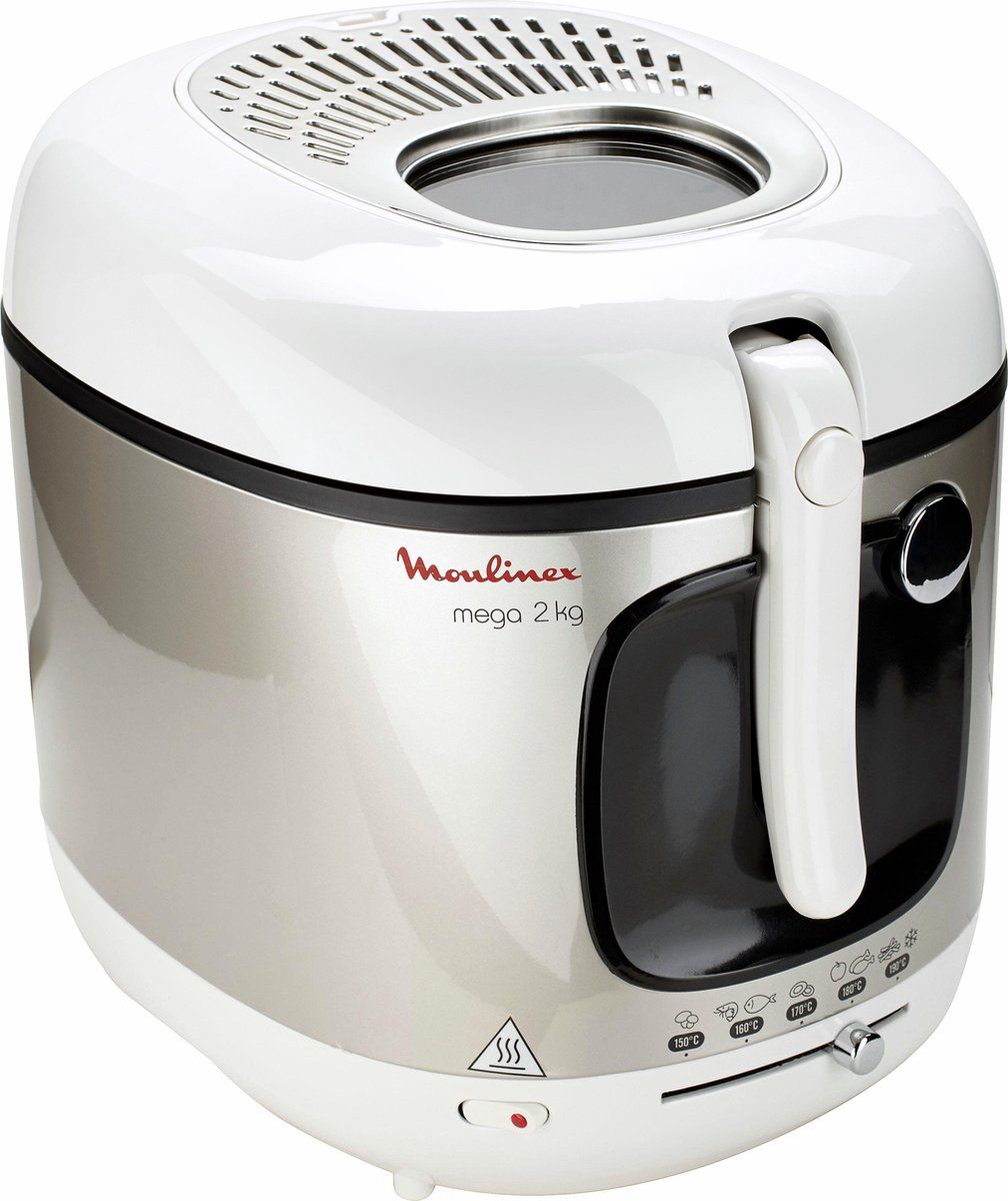 Moulinex Mega XXL AM4800 - Frituurpan - 3,3 L - 2100W - Wit