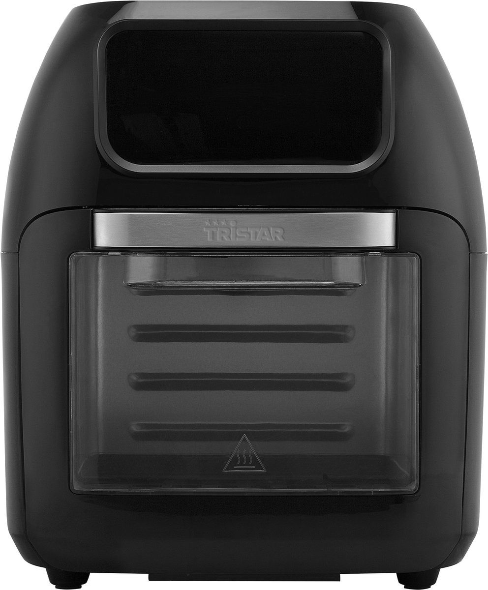 Tristar Airfryer Oven FR-6964 - Digitale Heteluchtfriteuse XXL - 10 liter - met 10 programma's - Inclusief frietmand en 2 grillrekken - Zwart