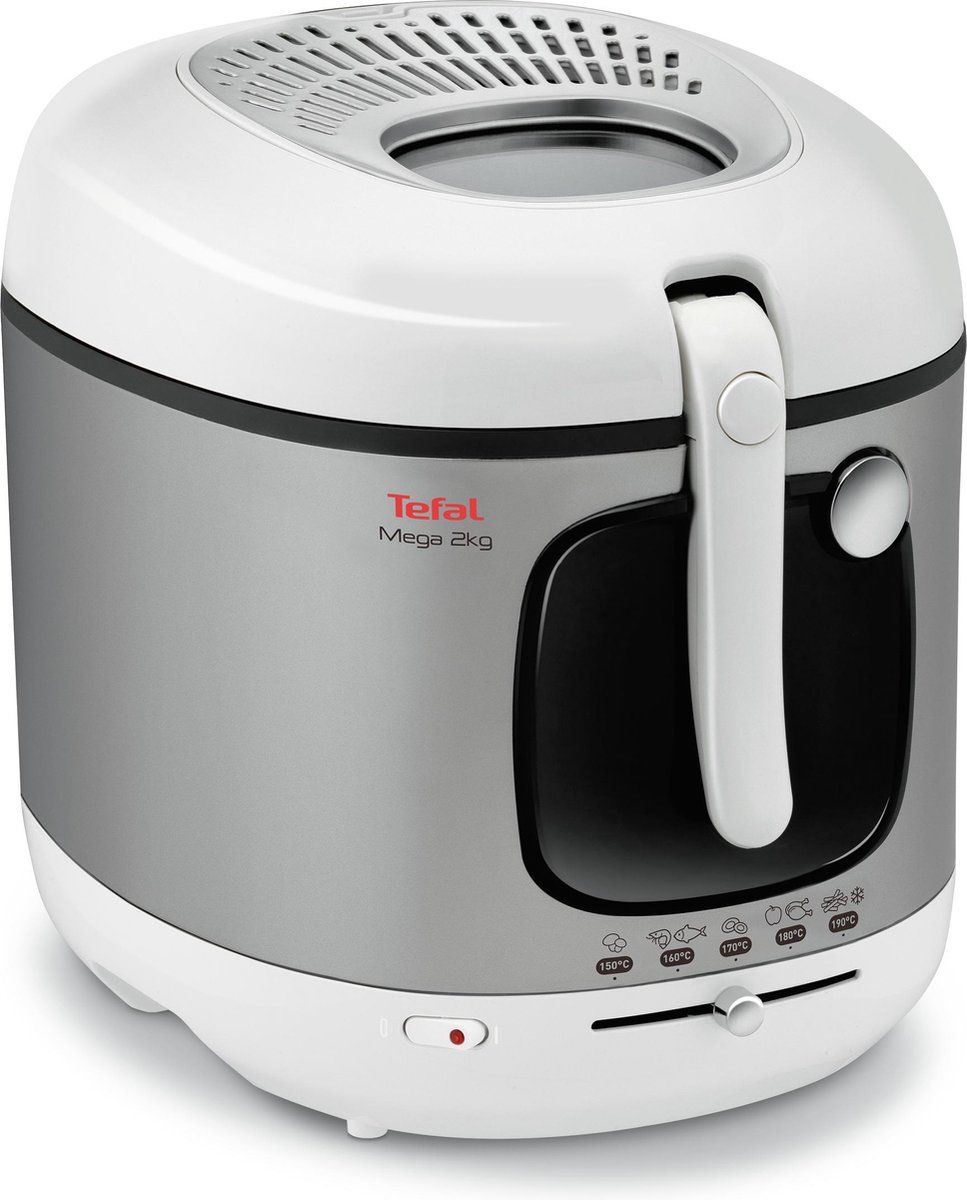 Tefal Mega FR4800 - Frituurpan - 3,3 L - 2100W - Anti-geurfilter