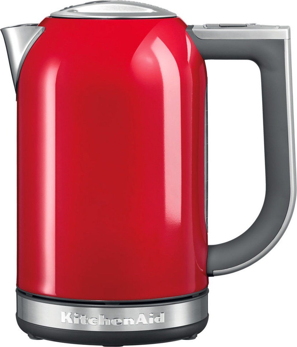 KitchenAid Waterkoker - Waterkoker met temperatuurregeling, digitale display en warmhoudfunctie - 1,7 L, Rood