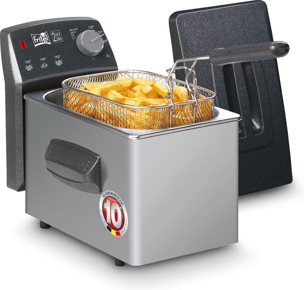 Fritel Turbo SF 4049 zilver-grijs Friteuse