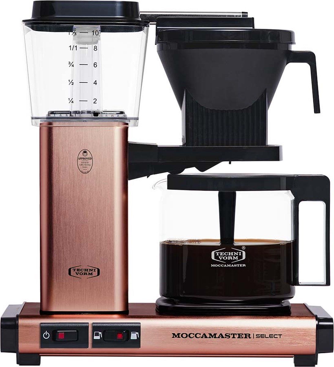 Moccamaster KBG Select Copper koffiezetapparaat