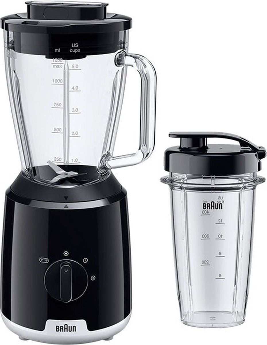 Braun PowerBlend 1 JB1051BK - Blender - Zwart