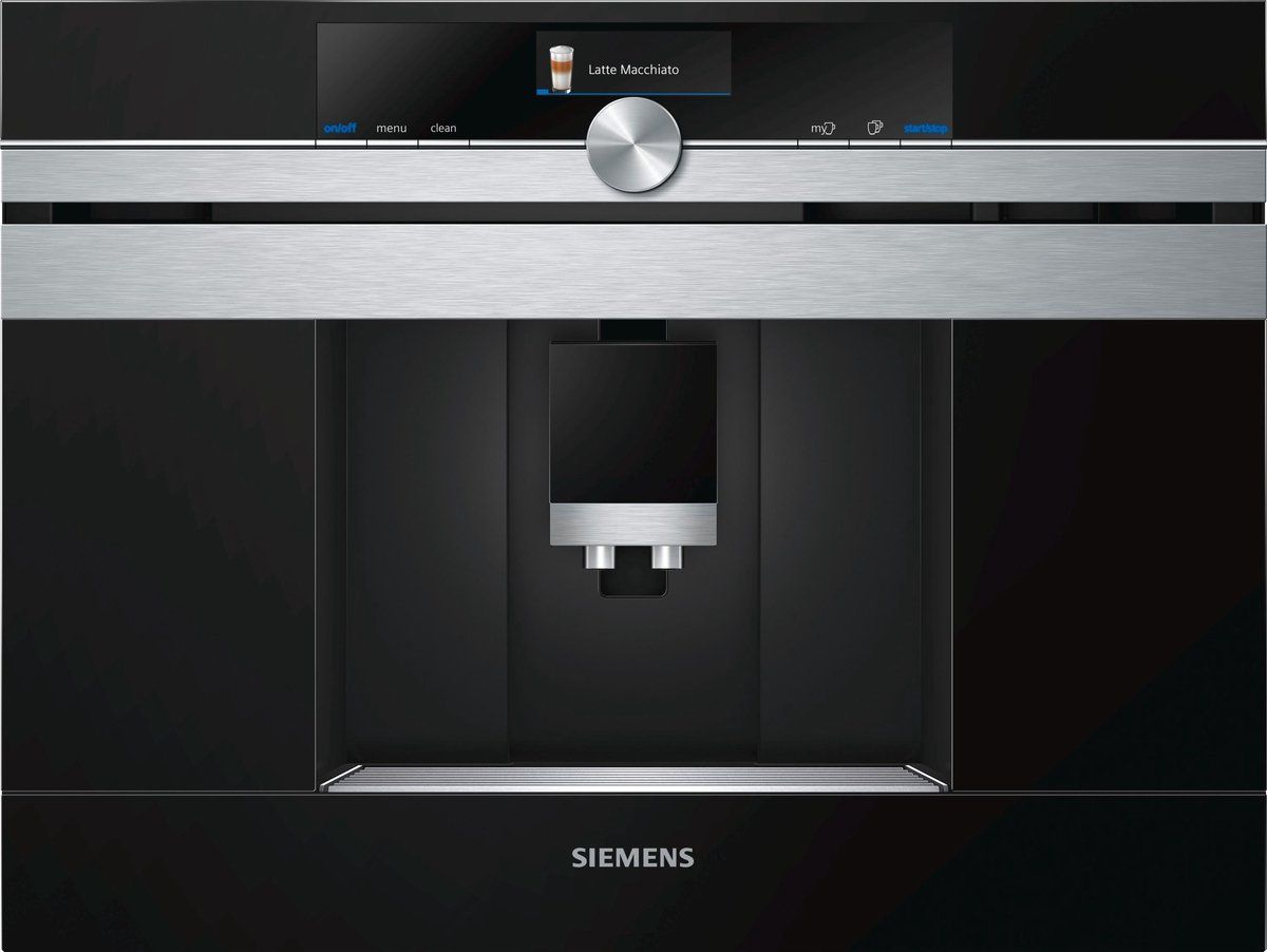 Siemens CT636LES1 iQ700 - Inbouw espressomachine - Zwart