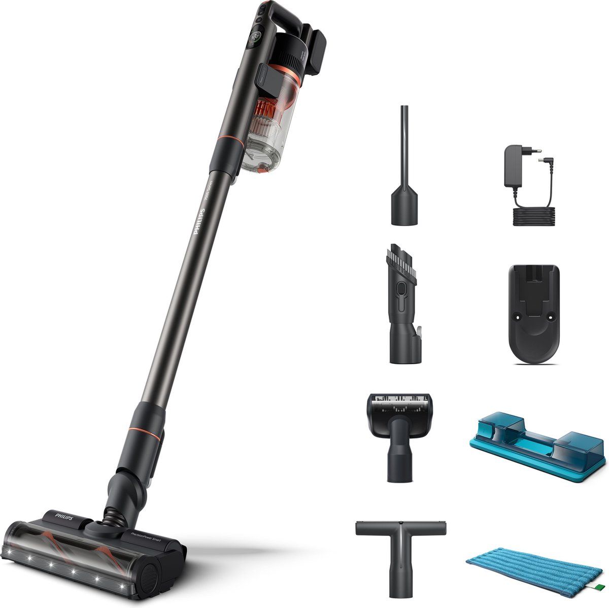 philips-aqua-cordless-7000-series-xc705501-steelstofzuiger-draadloos-met-dweilfunctie-koraalrood-zwart-3-extra-mondstukken