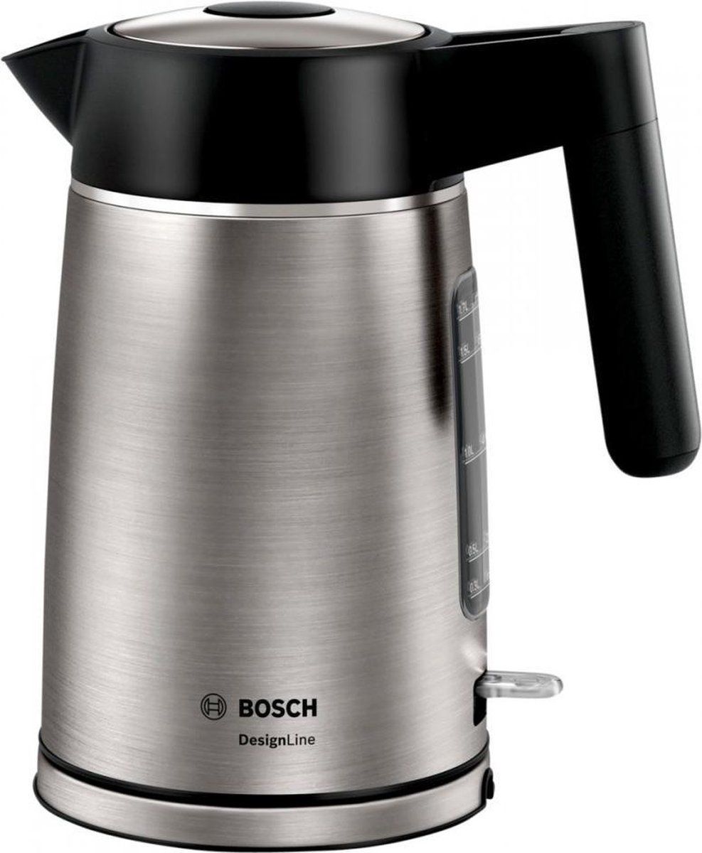 BOSCH TWK5P480 DesignLine Waterkoker - 1.7L - RVS