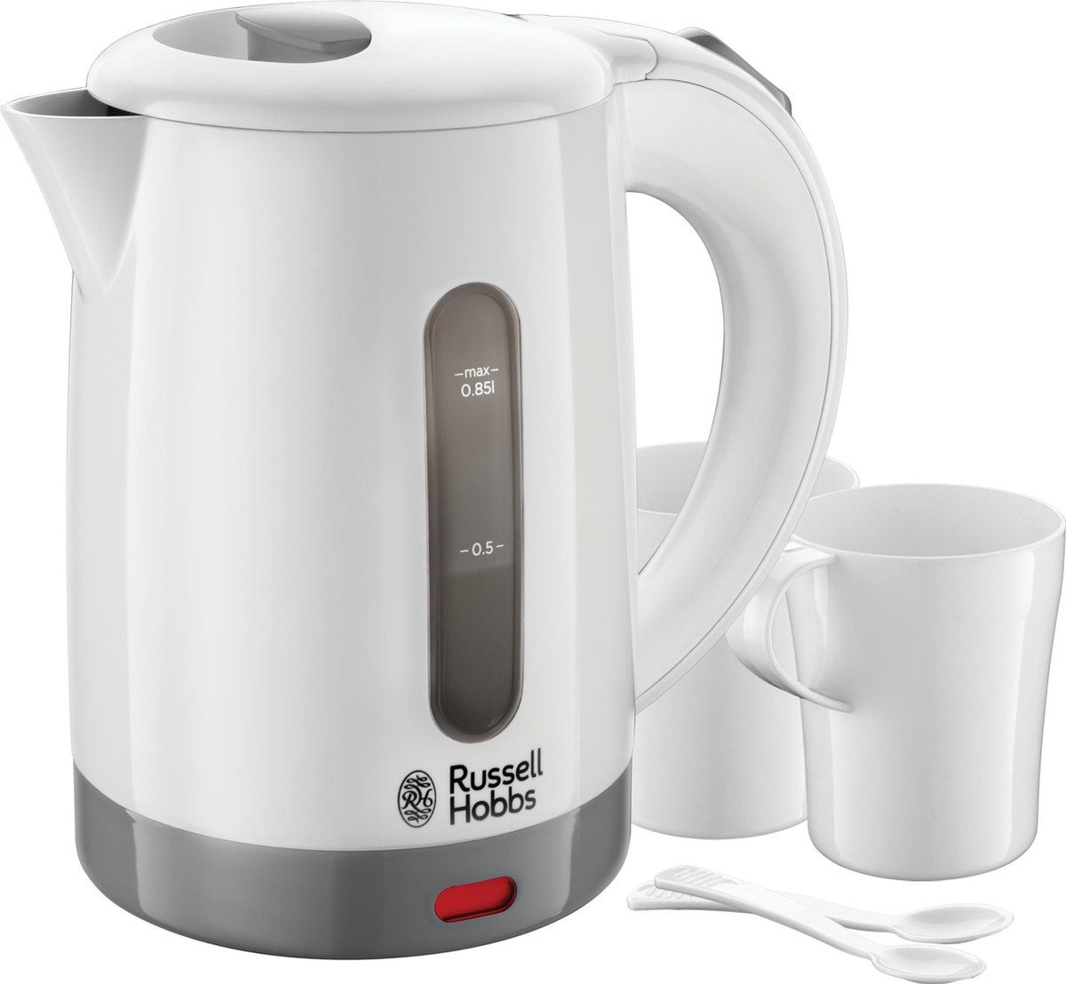 Russell Hobbs 23840-70 Travel - Reiswaterkoker -  Geschikt Op De Camping - Wit