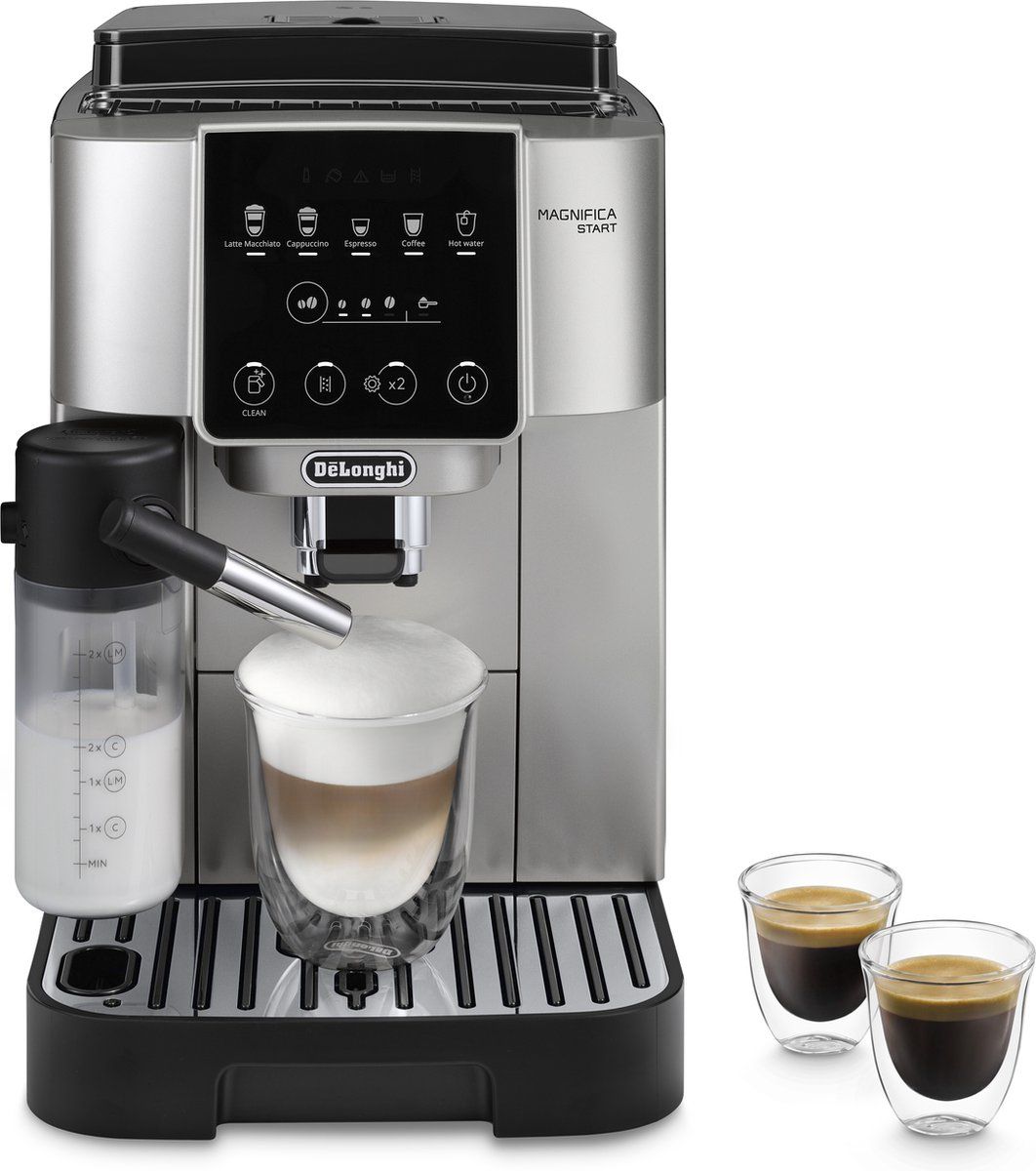 De'Longhi Magnifica Start ECAM220.80.SB - Volautomatische espressomachine - Zilver/Zwart