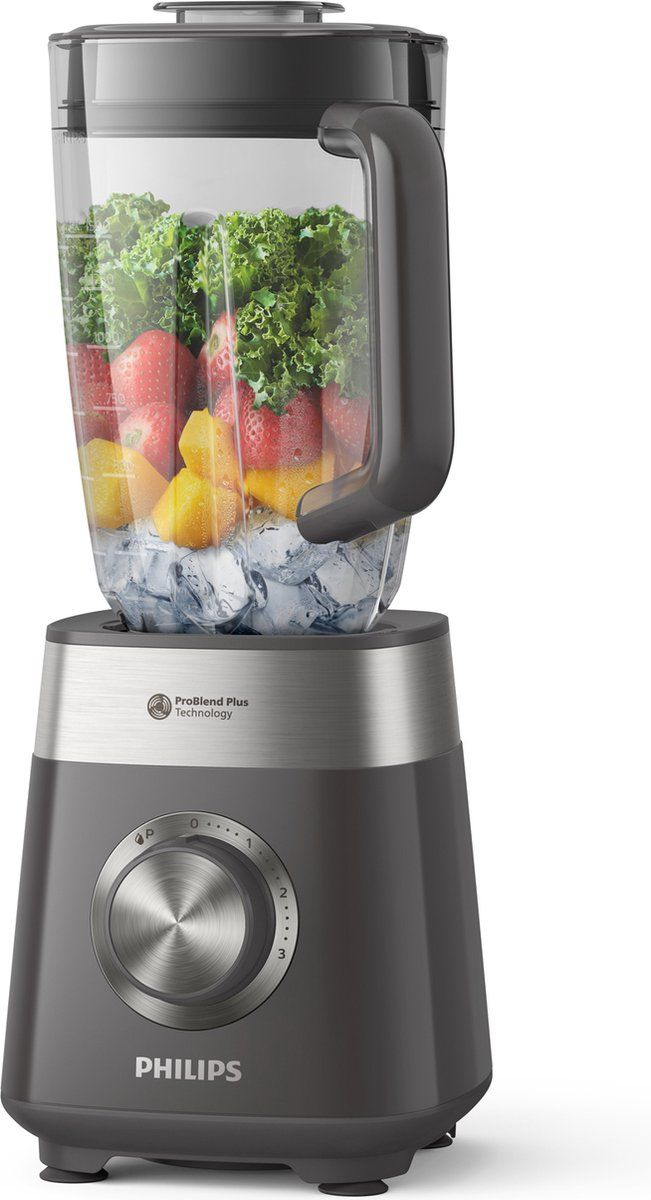 Philips Blender Plastic Jar, Grey HR3020/20