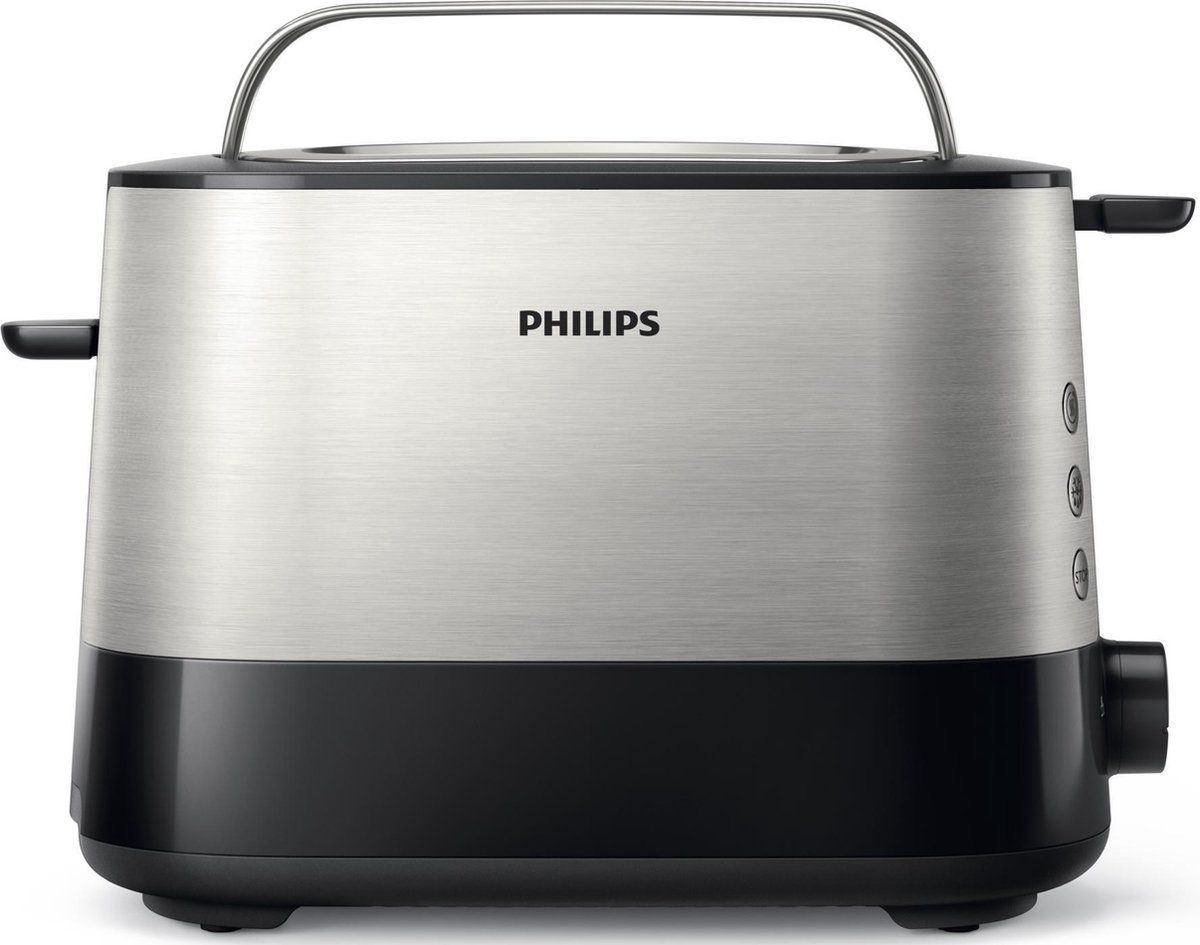 Philips Viva HD2637/90 - Broodrooster - Zwart