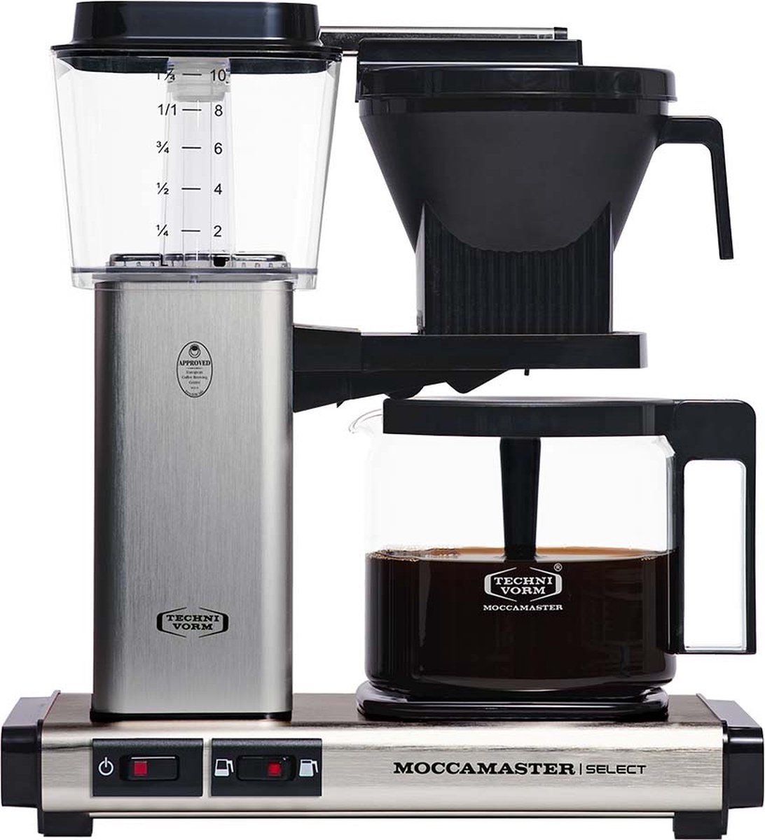 Moccamaster KBG Select RVS koffiezetapparaat