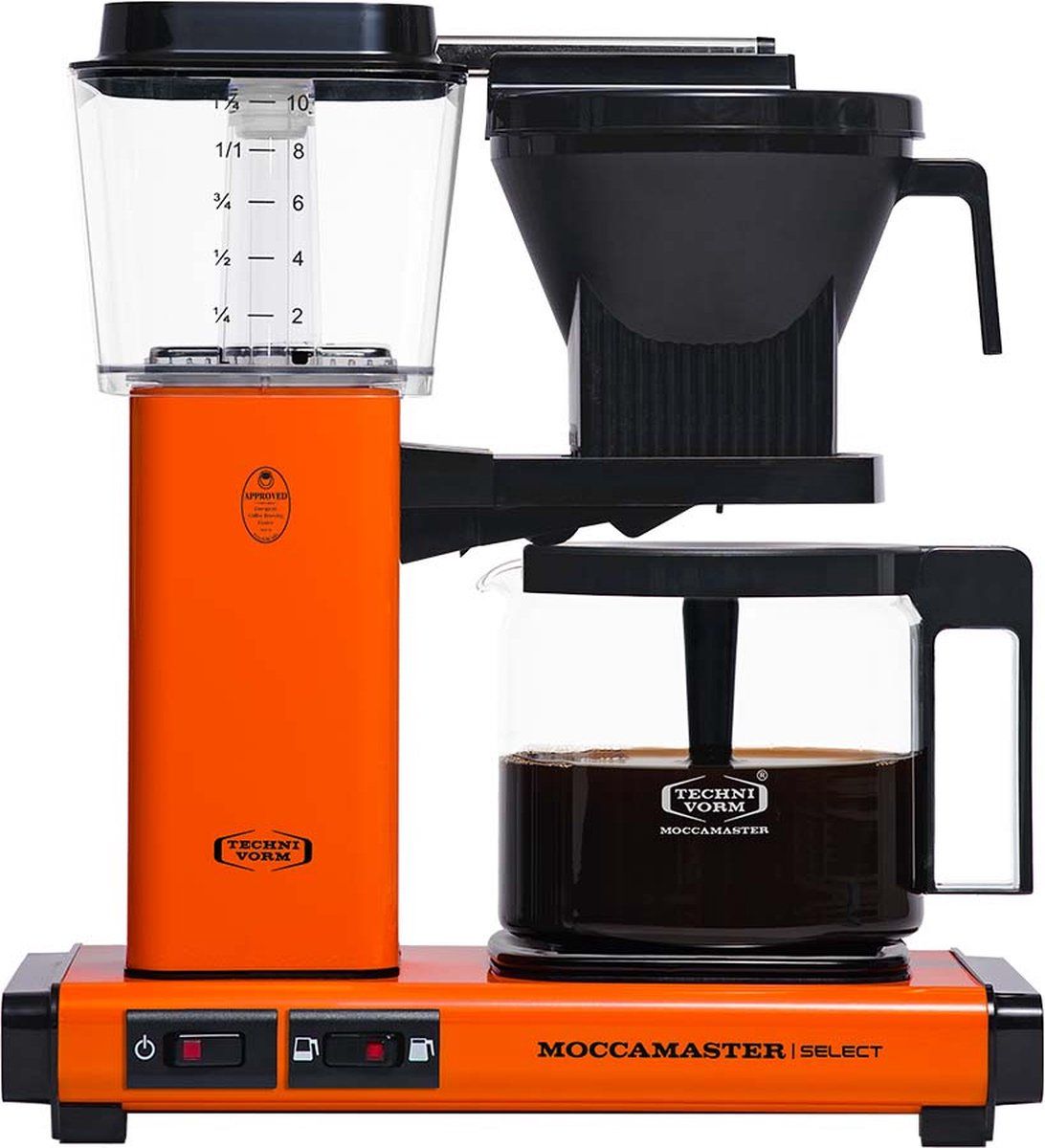 Moccamaster KBG Select Orange koffiezetapparaat